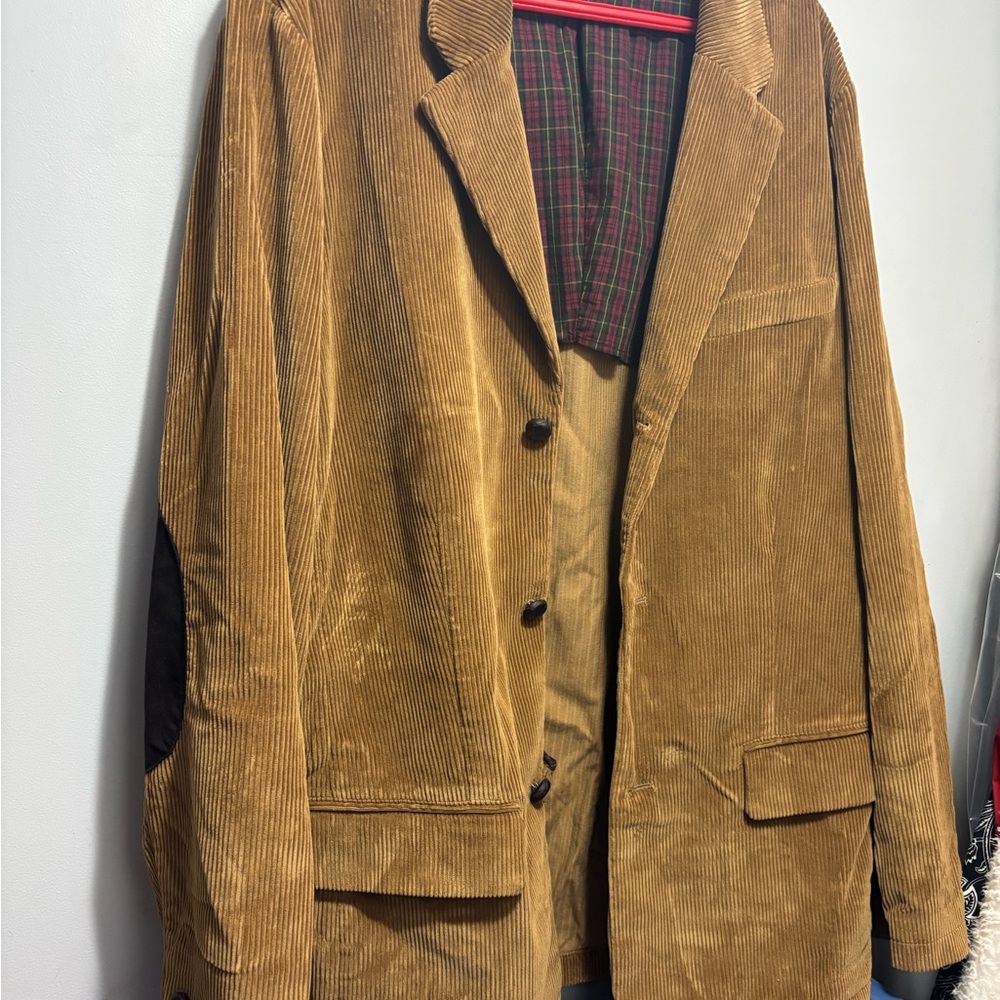L.L. Bean Tan Corduroy Jacket